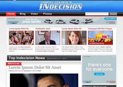 Indecision Website